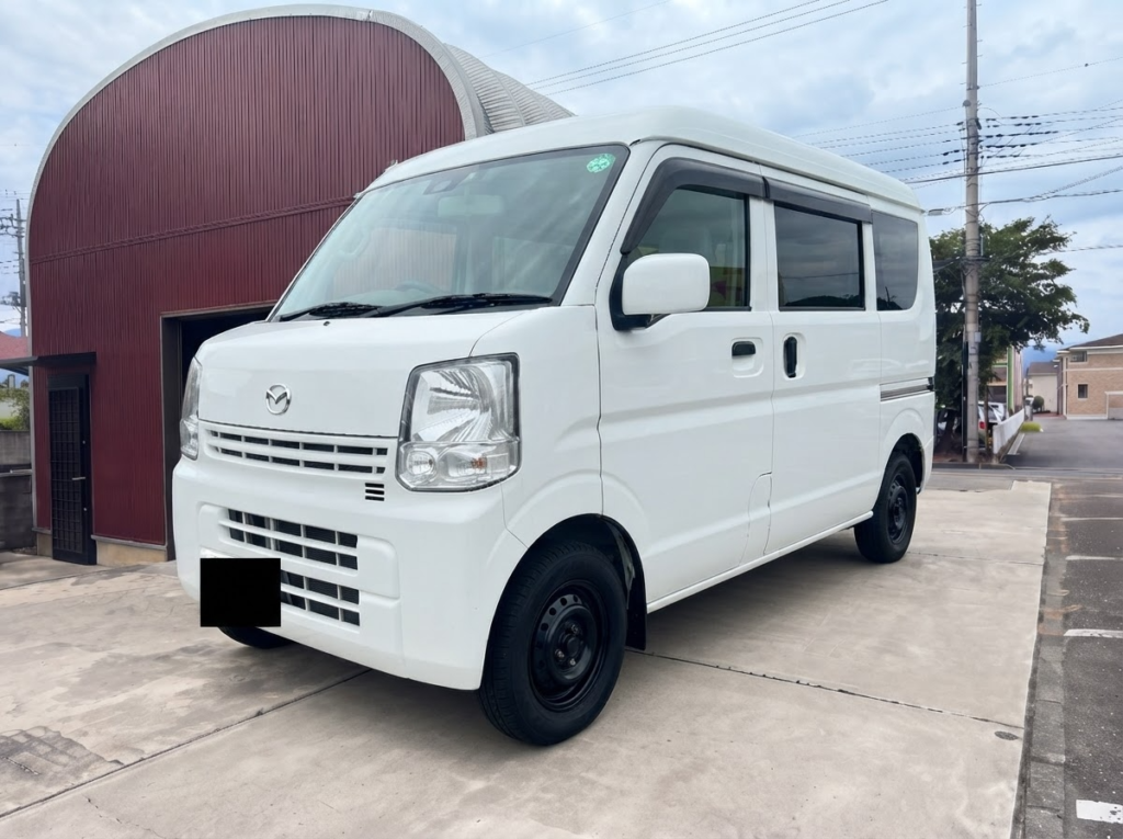 信用回復ローン マツダ スクラムバン 4WD　PC　ｽﾍﾟｼｬﾙ　HR 2019年 ホワイト 90,000km CM-0002