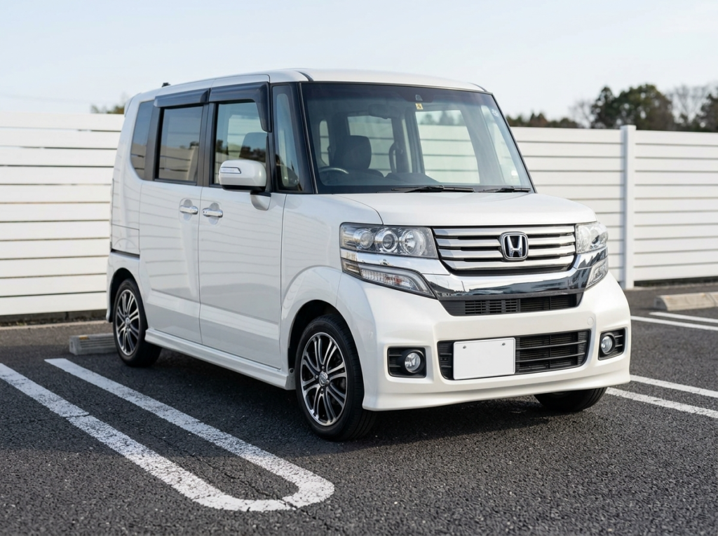 平成26年 ホンダ　Ｎ－ＢＯＸ　カスタム　660　カスタムＧ　112000㌔