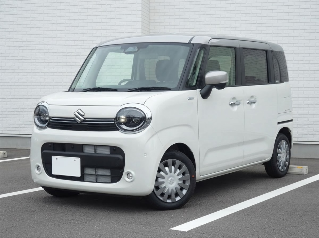 信用回復ローン スズキ ワゴンRスマイル ﾊｲﾌﾞﾘｯﾄﾞX 2021年 パールホワイト 40km CM-0189