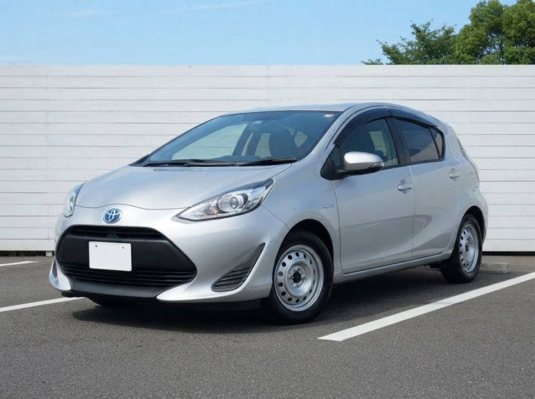 信用回復ローン トヨタ アクア ｌ 令和3年 シルバー 44,000km CM-0197