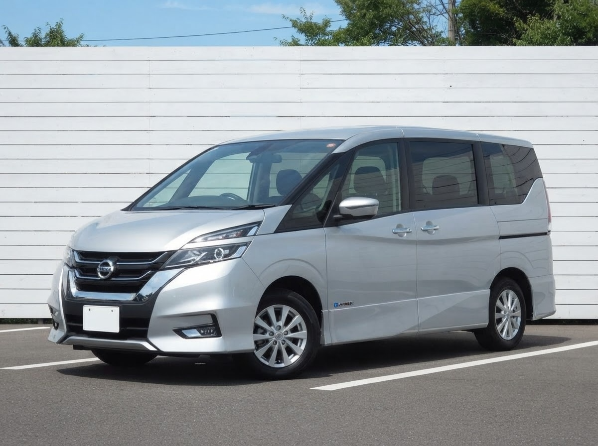 信用回復ローン 日産 セレナ e-POWER Highway STAR V 2018年 シルバー 134,000km CM-0226