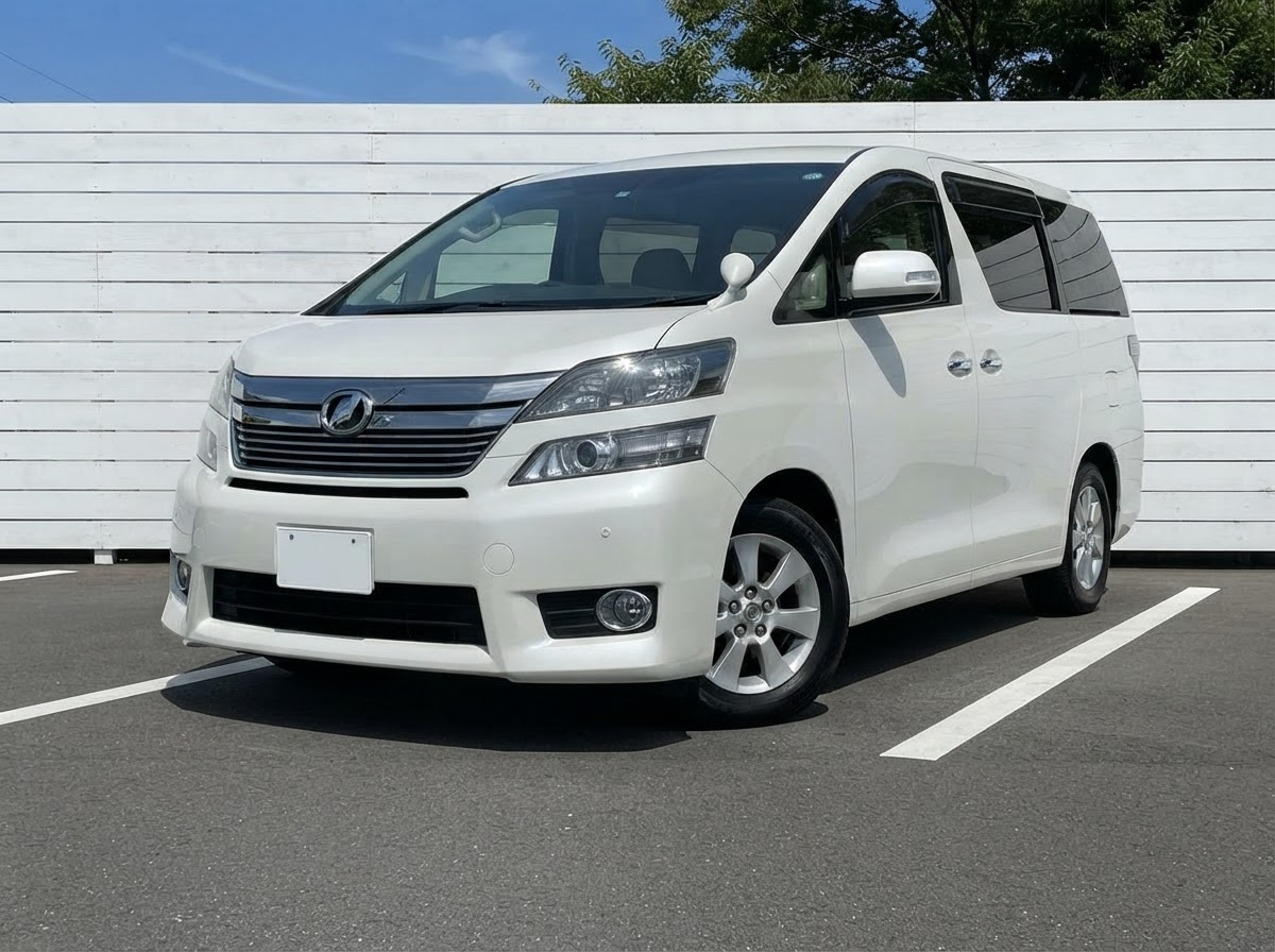 信用回復ローン トヨタ ヴェルファイア 2.4X/2.4Z/2.4V 2014年 パールホワイト 144,000km CM-0227